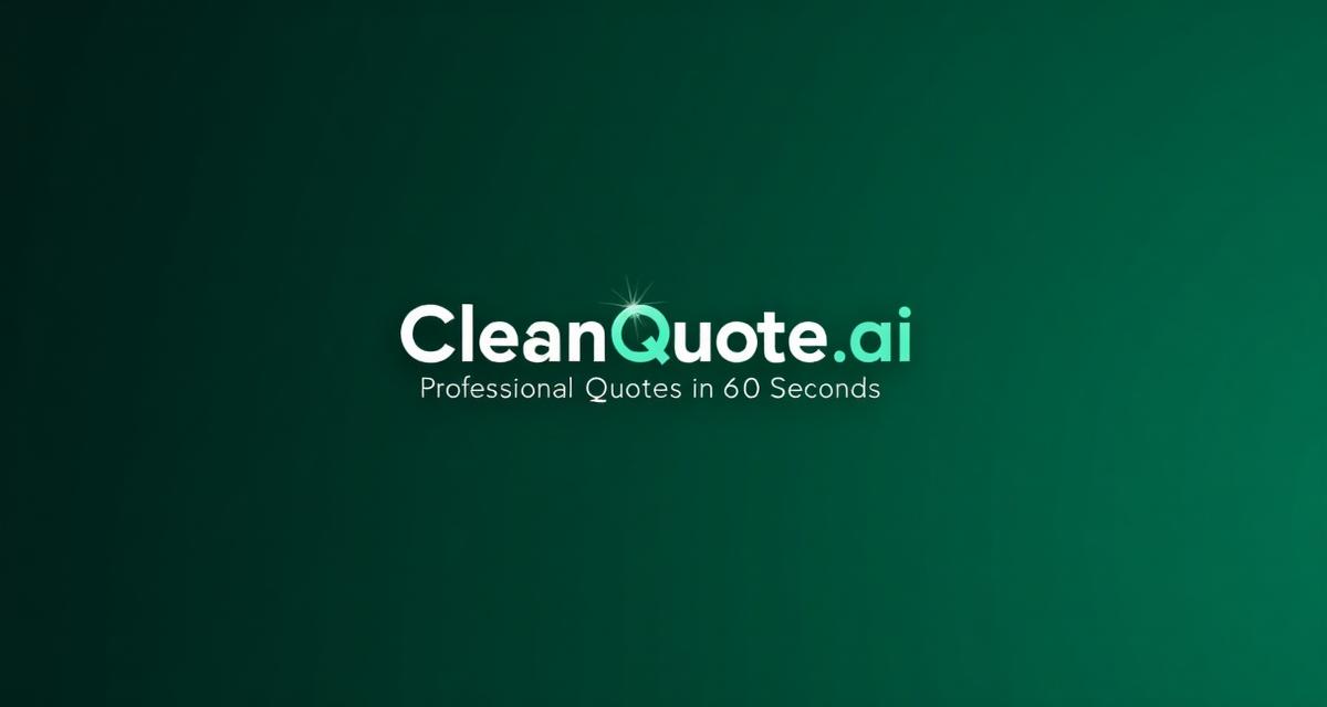 CleanQuote.ai — 官网预览图